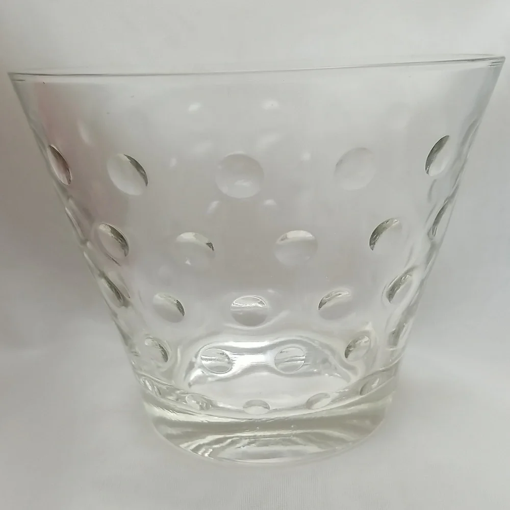 Hazel Atlas Dots Ice Bucket